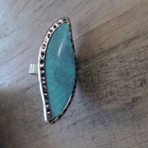 Women's turquoise ring